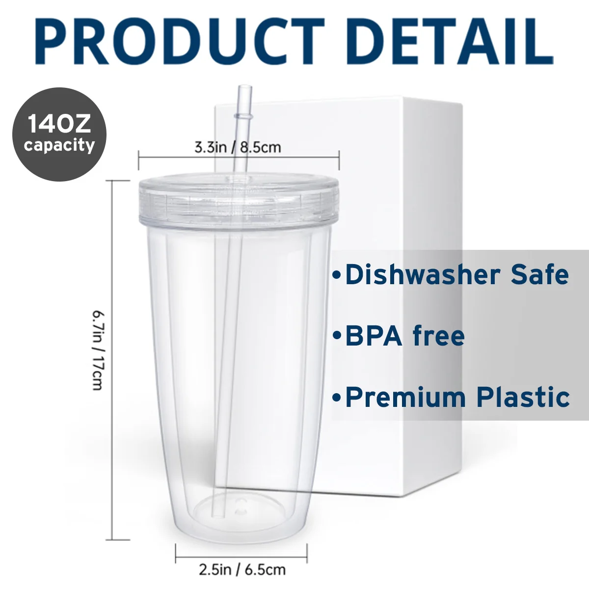 The Girls Are Drinking Again - Personalized Custom 14oz Plastic Tumbler - Image 5