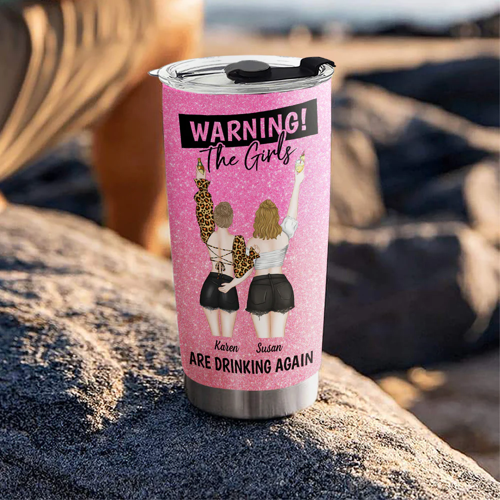 The Girls - Personalized Custom Tumbler - Image 4