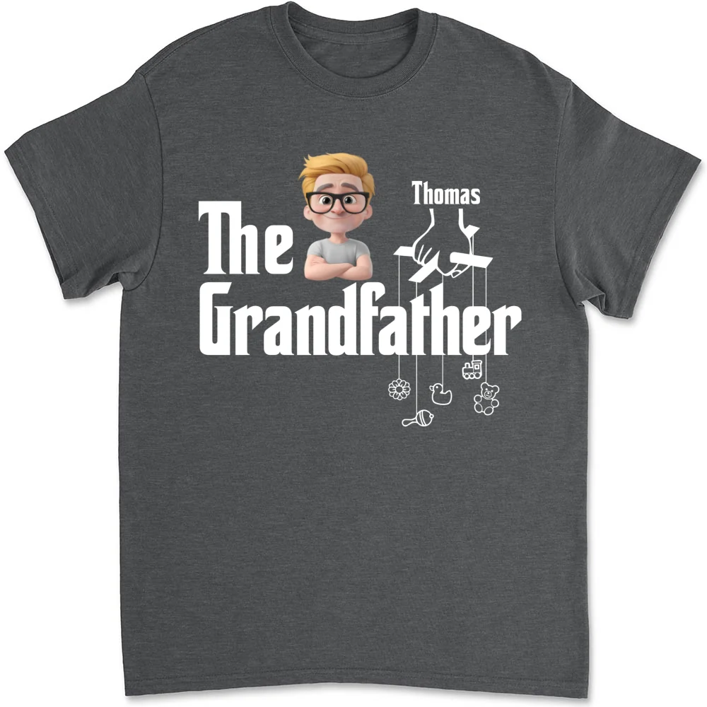 The Grandfather - Personalized Custom Shirt - Image 11