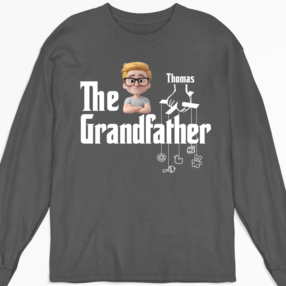 The Grandfather - Personalized Custom Shirt - Image 15