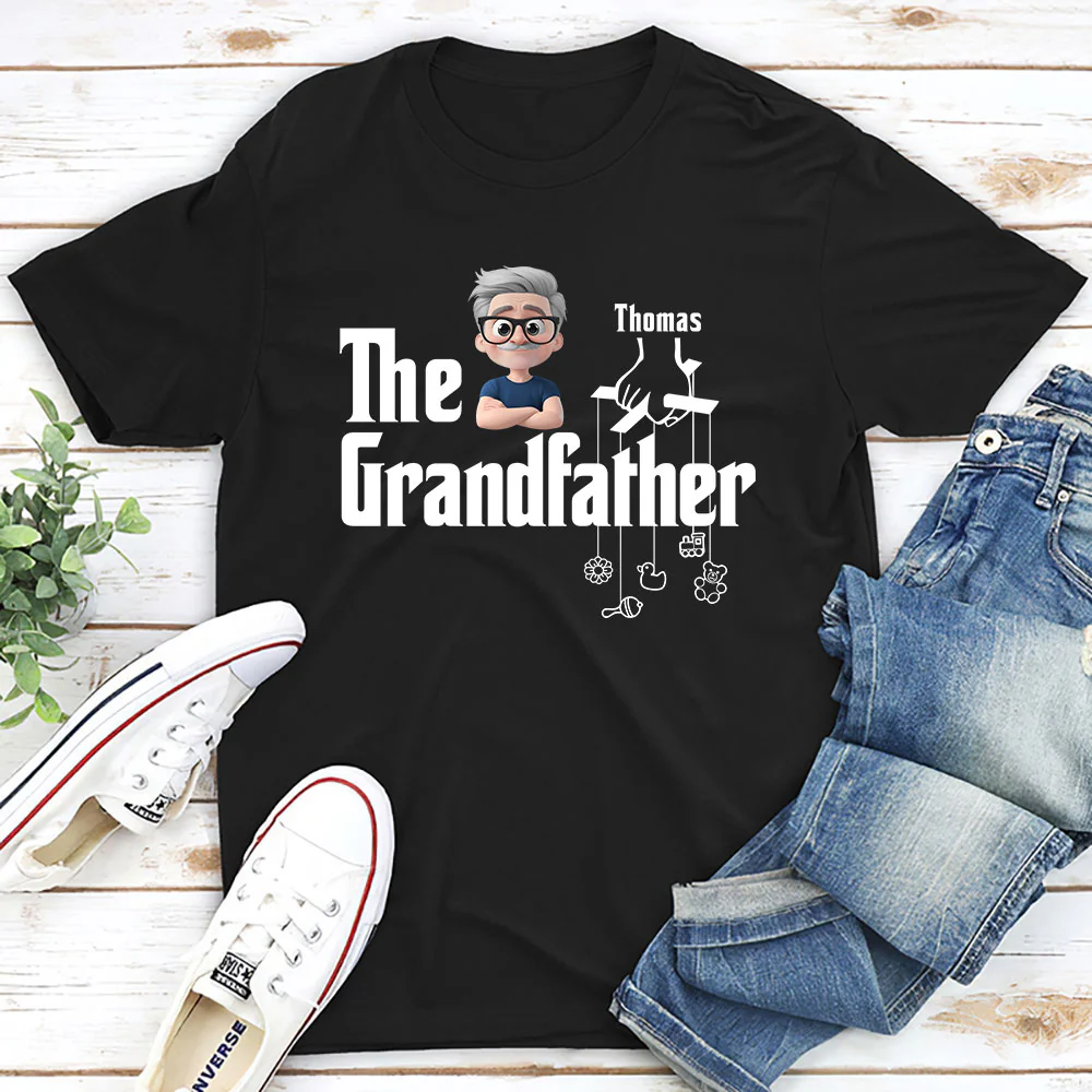The Grandfather - Personalized Custom Shirt - Image 2