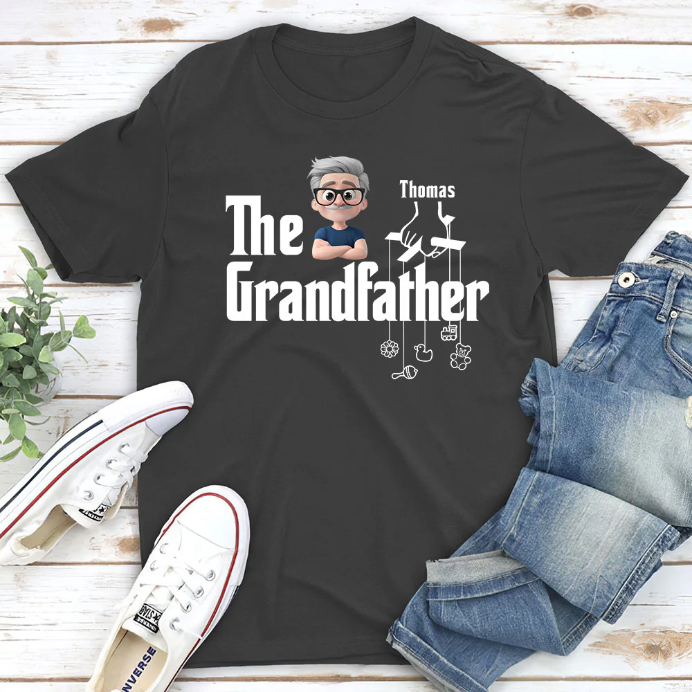 The Grandfather - Personalized Custom Shirt - Image 3