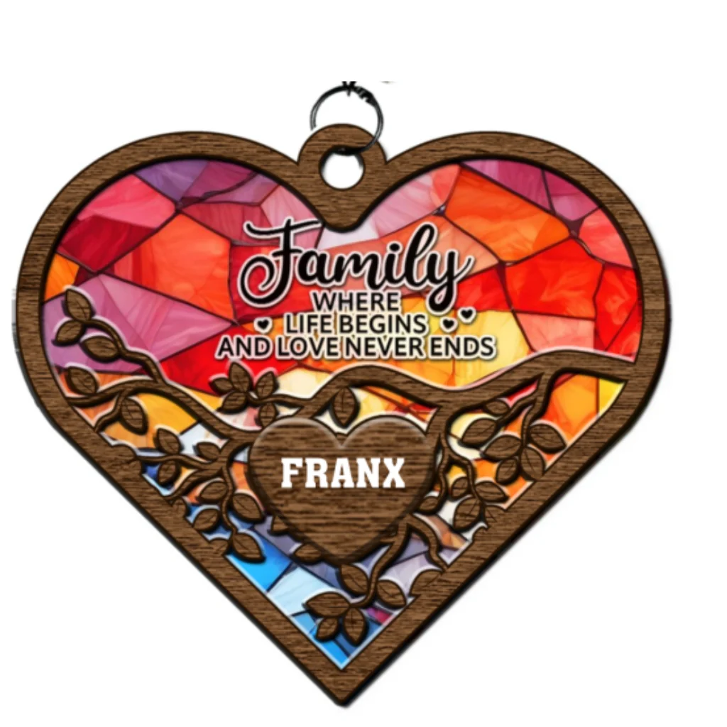 The Greatest Blessing - Personalized Custom Suncatcher - Image 5
