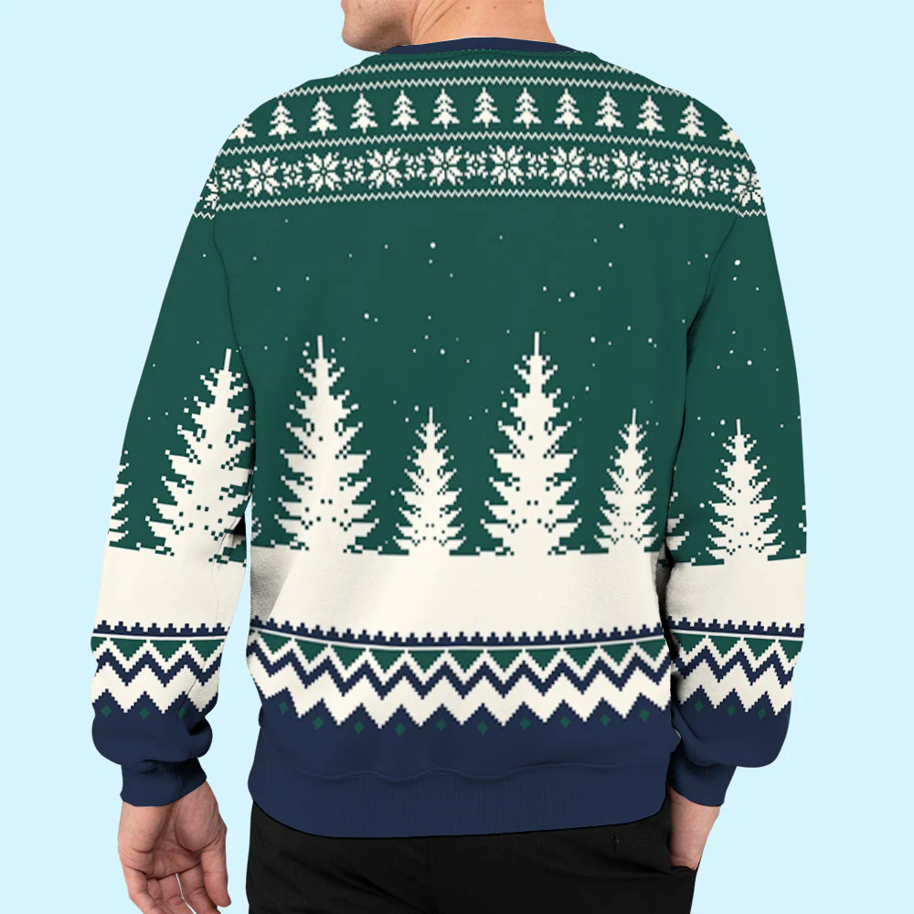 The Greatest Gift Our Parents Gave Us Was Each Other - Personalized Custom All-Over-Print Sweatshirt - Image 5