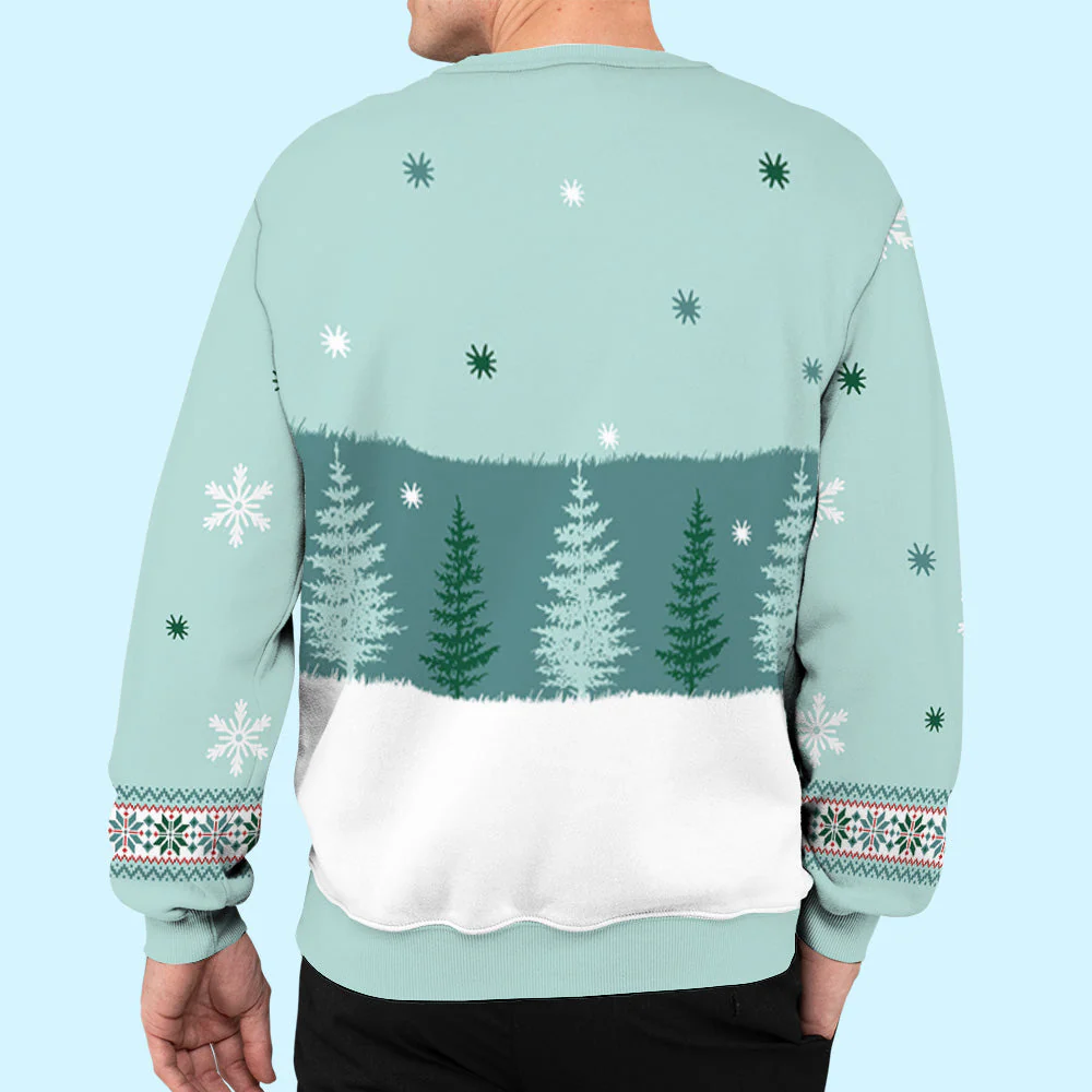 The Greatest Gift - Personalized Custom All-Over-Print Sweatshirt - Image 6