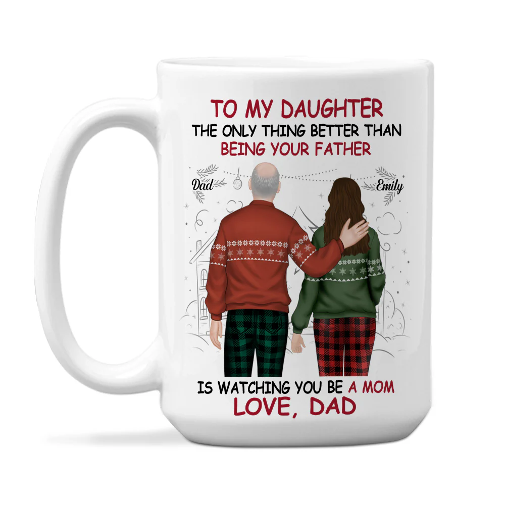 The Greatest Gift - Personalized Custom Coffee Mug - Image 2