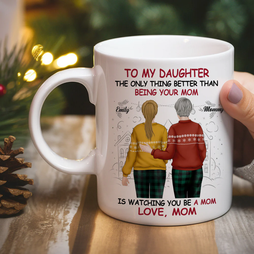 The Greatest Gift - Personalized Custom Coffee Mug - Image 4