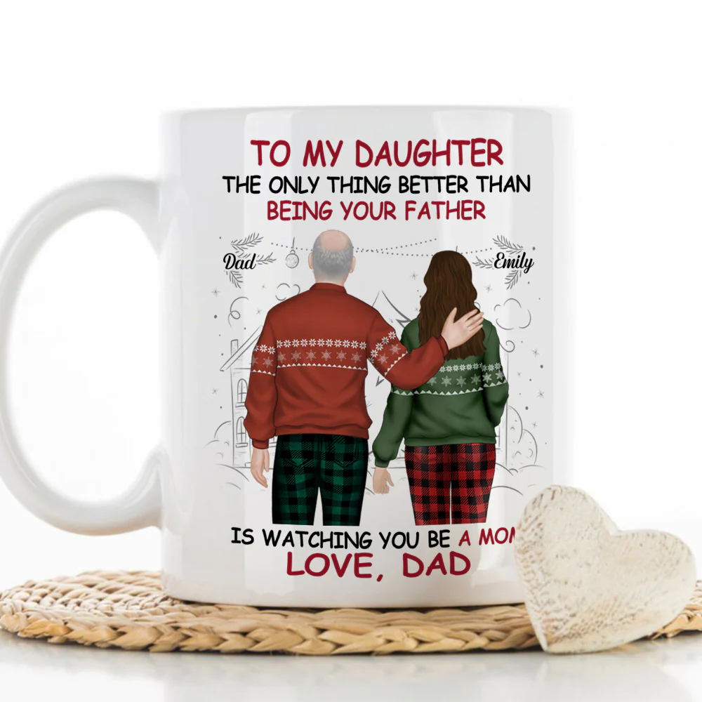 The Greatest Gift - Personalized Custom Coffee Mug - Image 5