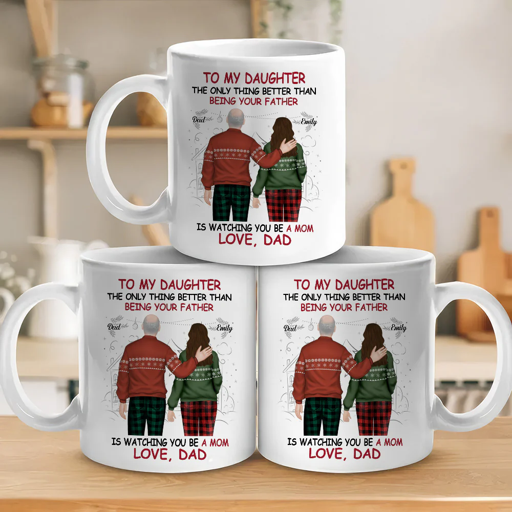 The Greatest Gift - Personalized Custom Coffee Mug - Image 6