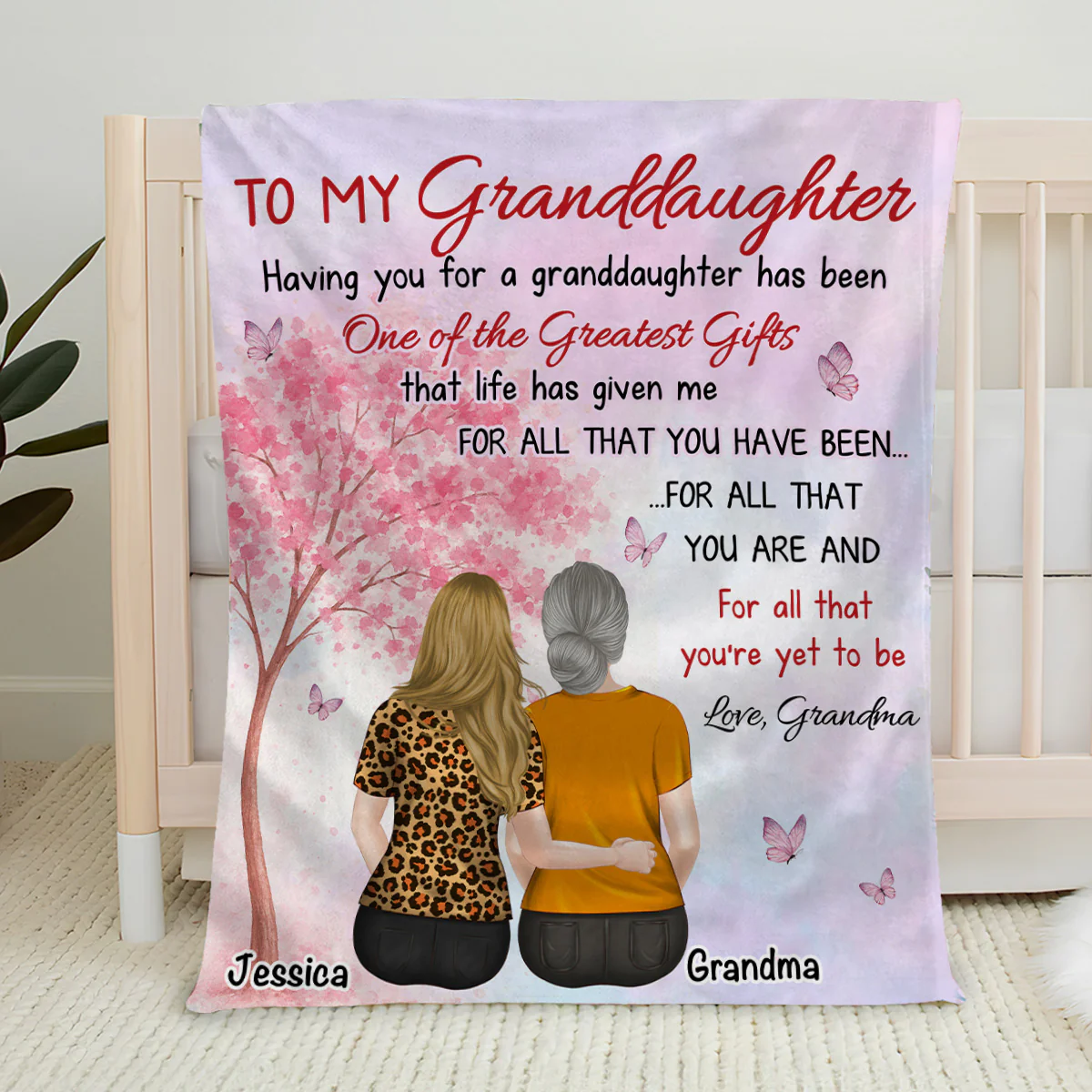 The Greatest Gifts - Personalized Custom Fleece Blanket - Image 5