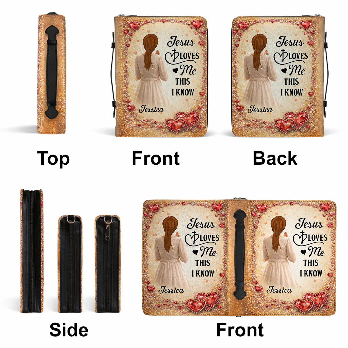 The Greatest Truth - Personalized Custom Bible Cover - Image 5