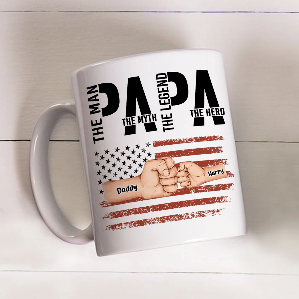 The Hero - Personalized Custom Coffee Mug - Image 3