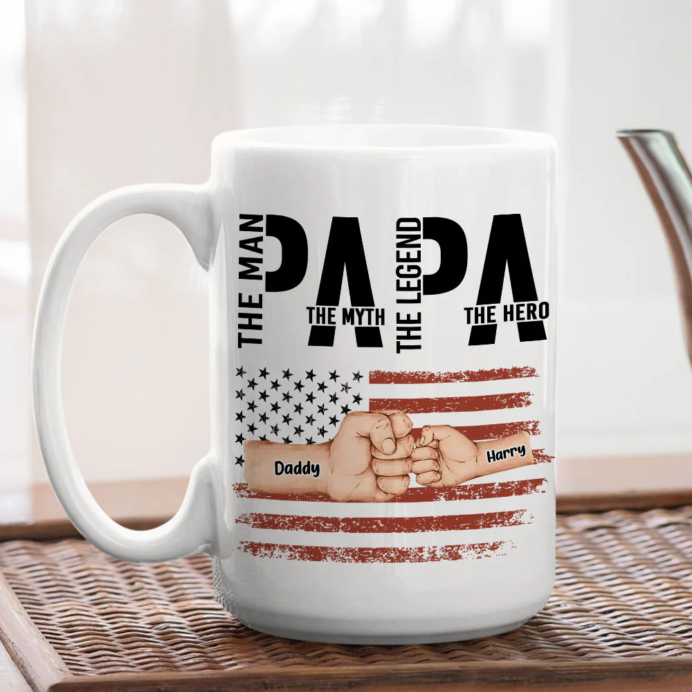 The Hero - Personalized Custom Coffee Mug - Image 5