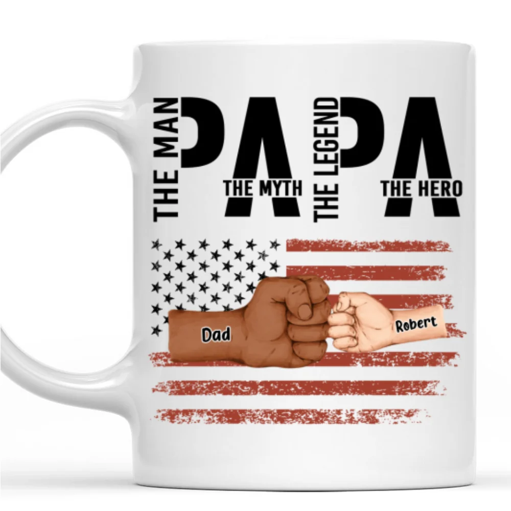 The Hero - Personalized Custom Coffee Mug - Image 7