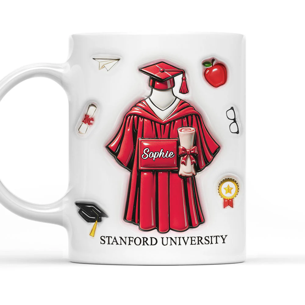 The Journey Complete - Personalized Custom 3D Inflated Effect Mug