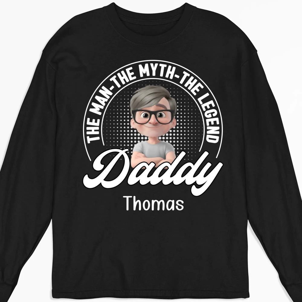 The Legend Dad - Personalized Custom Shirt - Image 10