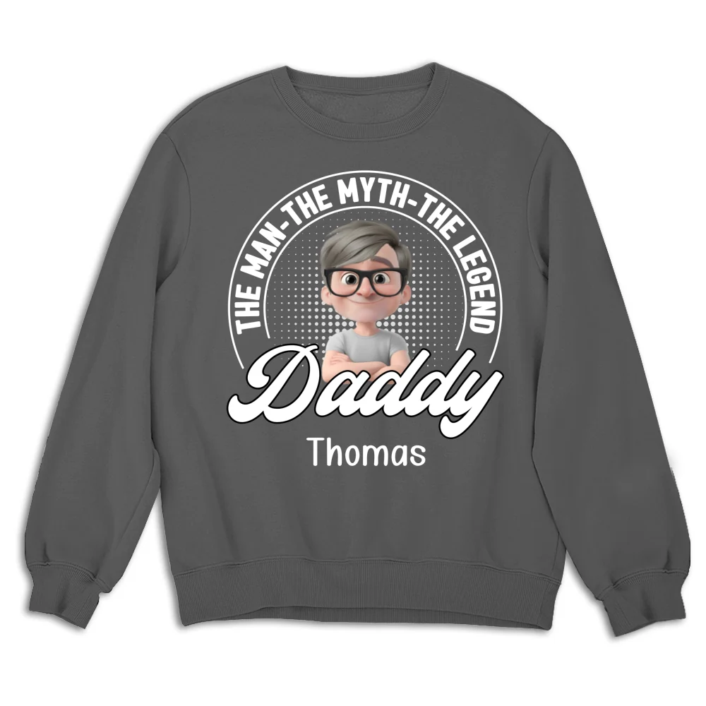 The Legend Dad - Personalized Custom Shirt - Image 14