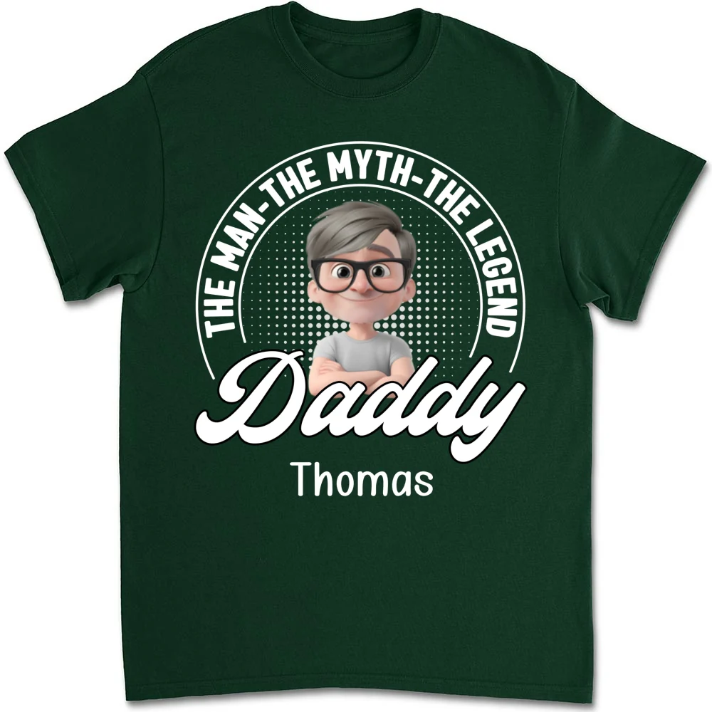 The Legend Dad - Personalized Custom Shirt - Image 8