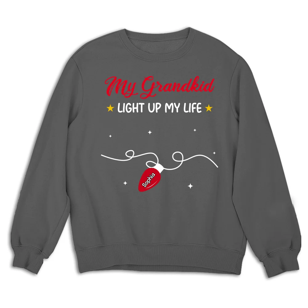 The Light Of Grandma Life - Personalized Custom Shirt - Image 14