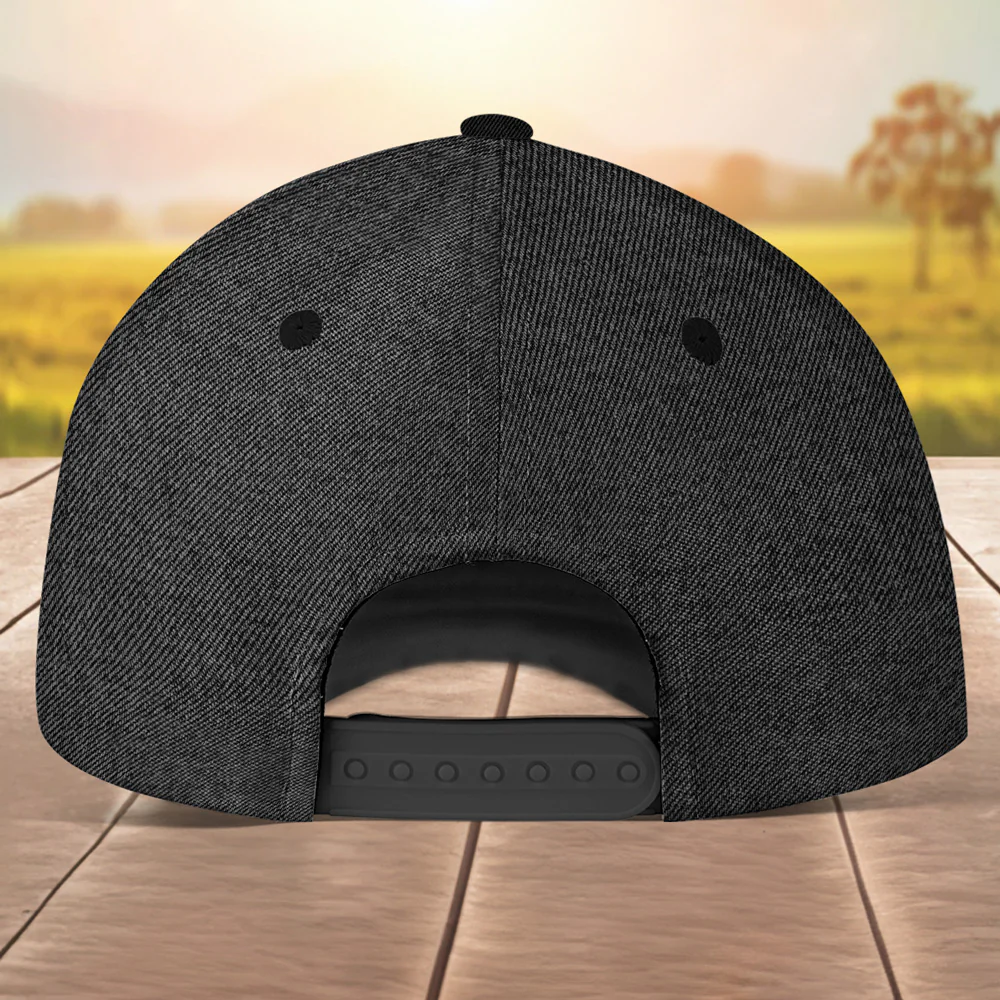 The Lord Is My Strength - Personalized Custom Classic Cap - Image 4