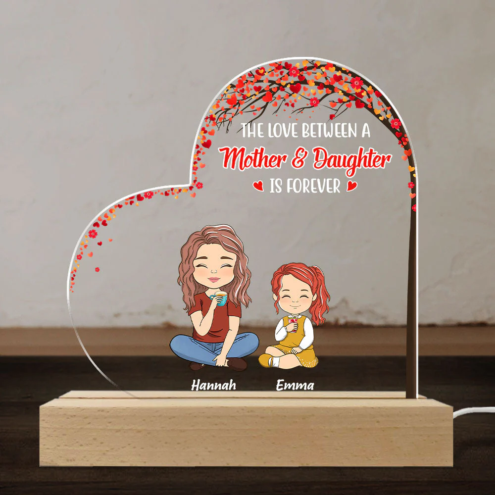 The Love Between Us Is Forever - Personalized Custom LED Light - Image 3