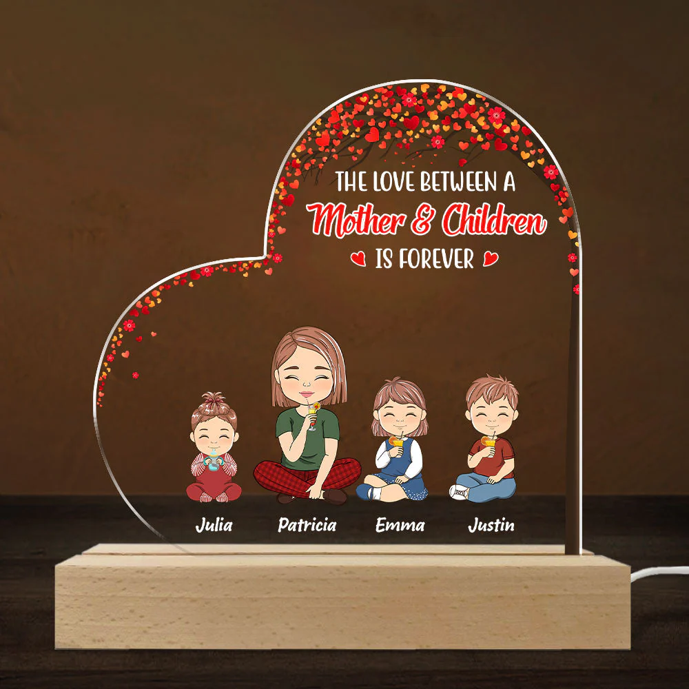 The Love Between Us Is Forever - Personalized Custom LED Light - Image 4