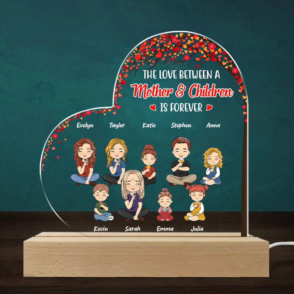 The Love Between Us Is Forever - Personalized Custom LED Light - Image 5