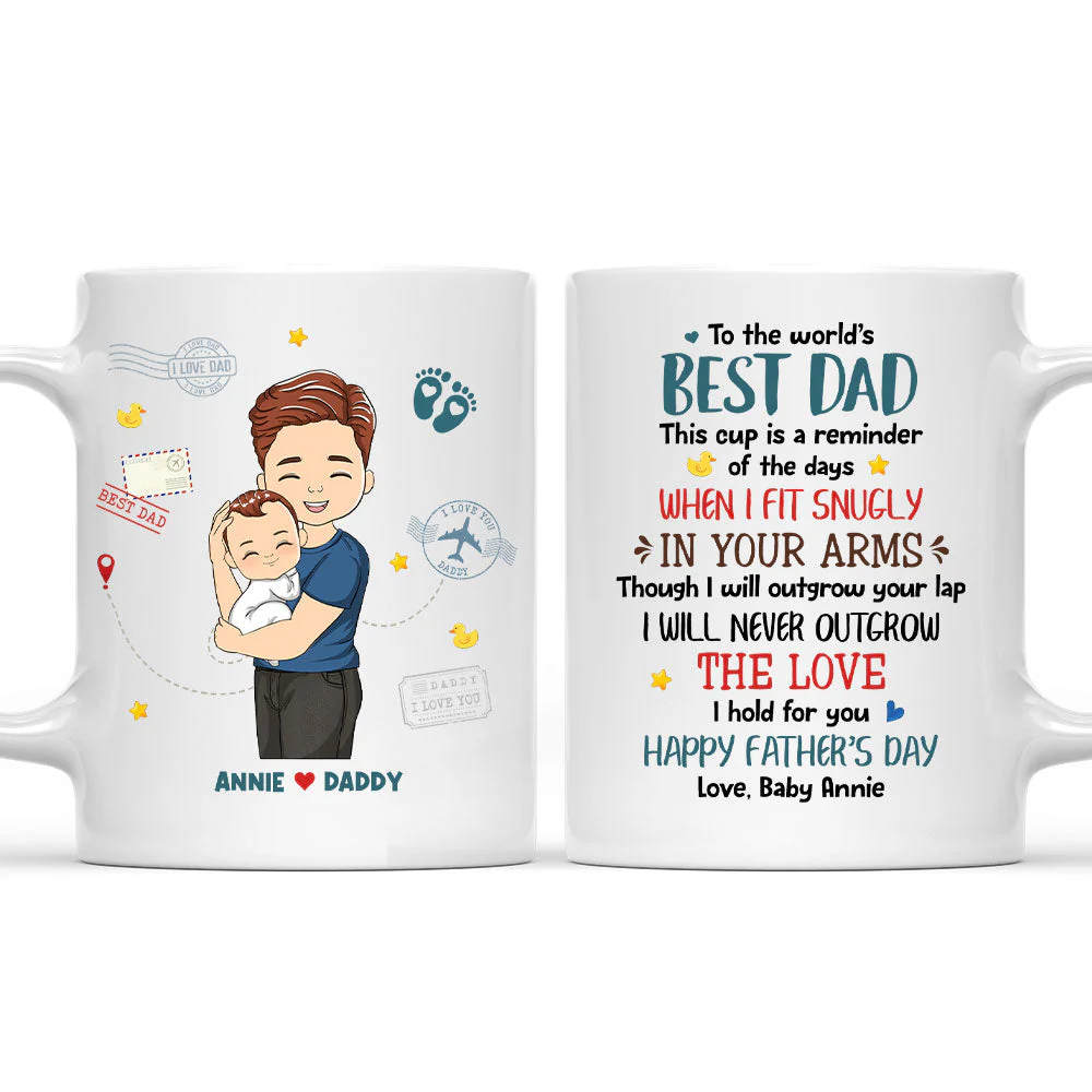 The Love I Hold For You - Personalized Custom Coffee Mug