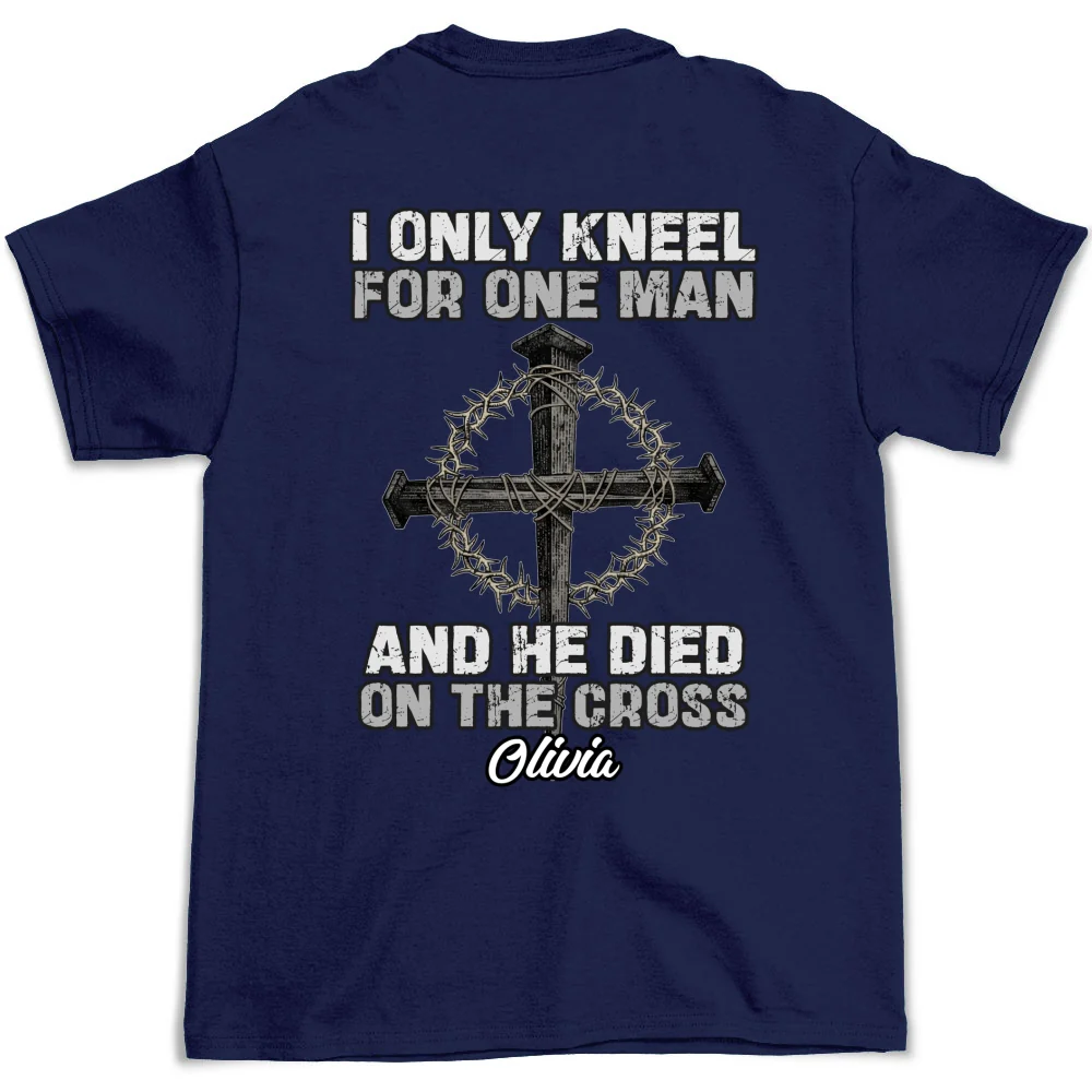 The Man I Kneel For - Personalized Custom Shirt - Image 10
