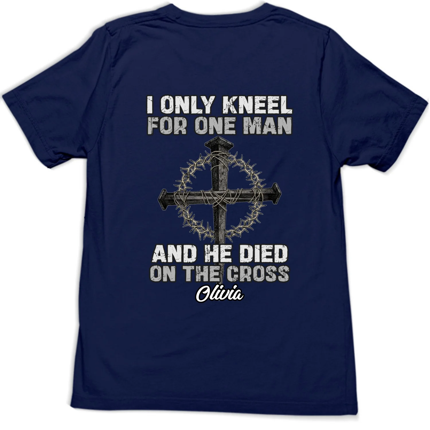 The Man I Kneel For - Personalized Custom Shirt - Image 19