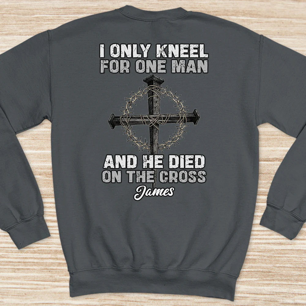 The Man I Kneel For - Personalized Custom Shirt - Image 6