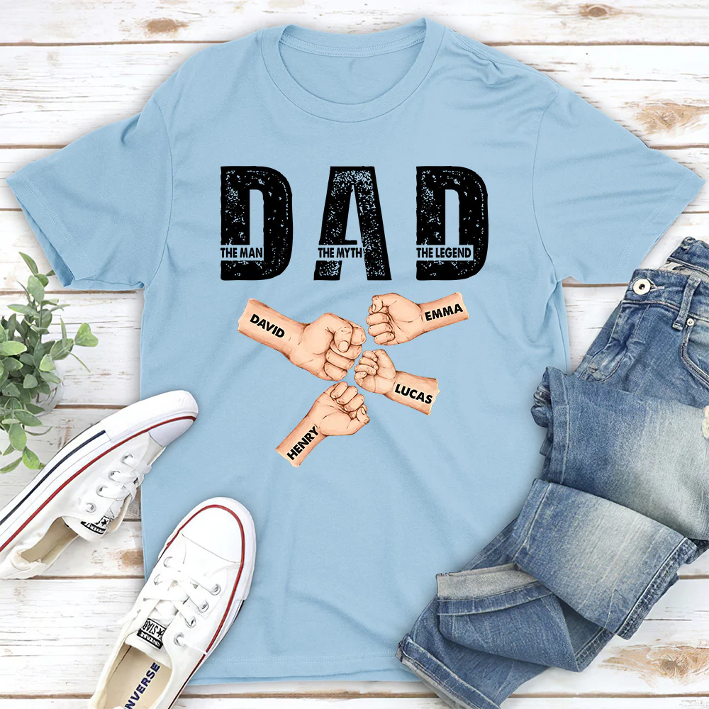 The Man, The Myth, The Legend - Personalized Custom Shirt - Image 2