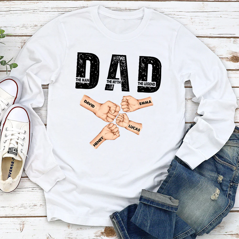The Man, The Myth, The Legend - Personalized Custom Shirt - Image 5