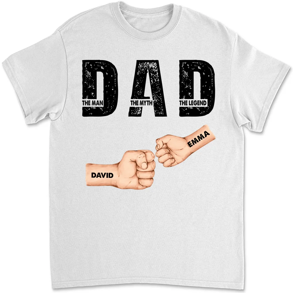 The Man, The Myth, The Legend - Personalized Custom Shirt - Image 6