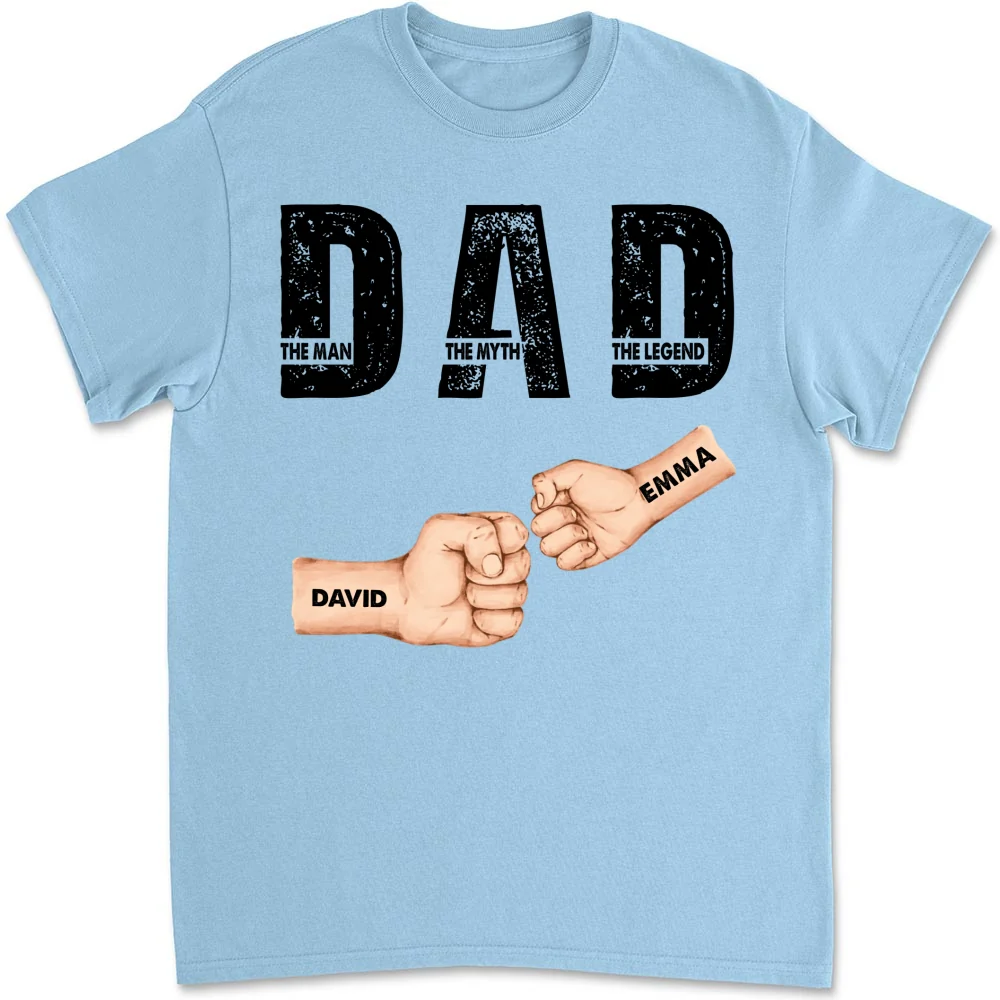 The Man, The Myth, The Legend - Personalized Custom Shirt - Image 8