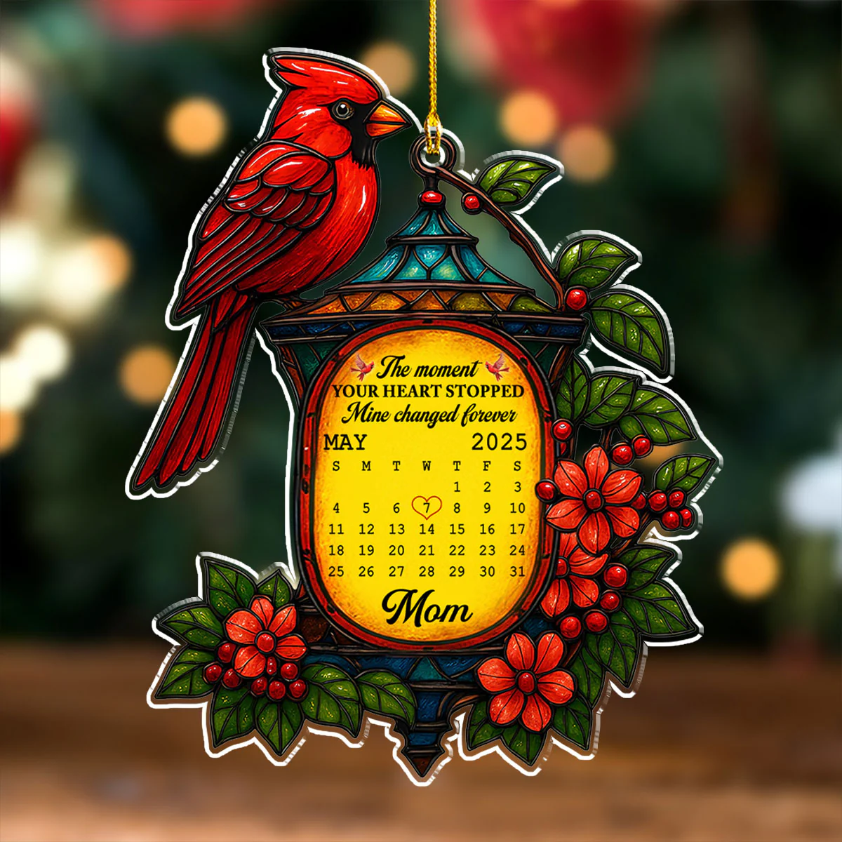 The Moment - Personalized Custom Acrylic Ornament - Image 4
