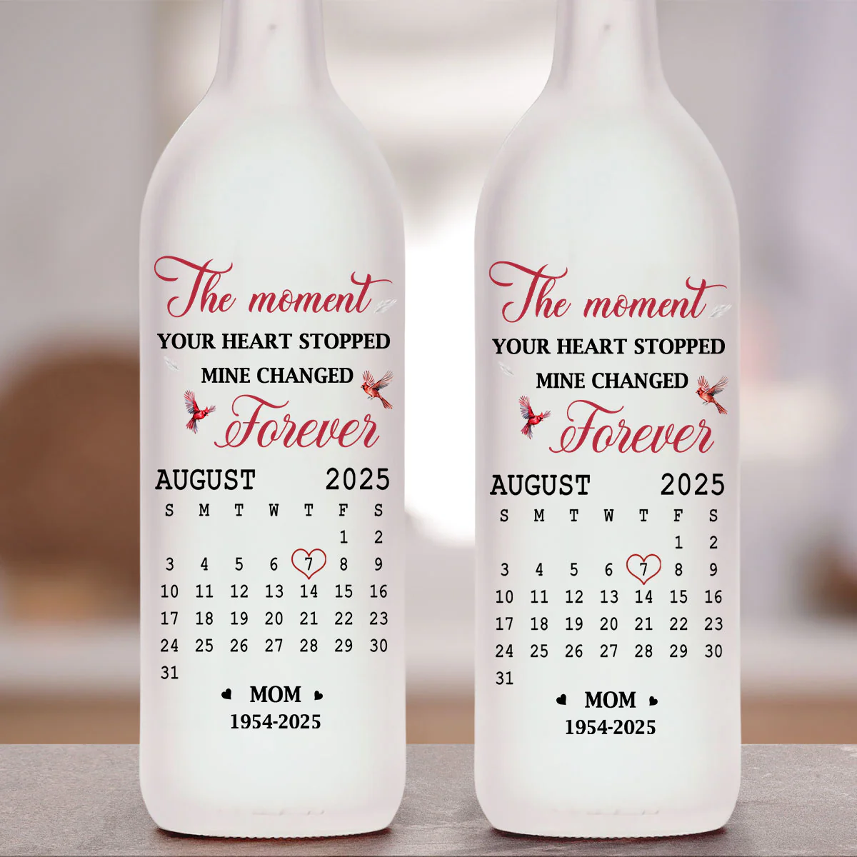 The Moment - Personalized Custom Bottle Lamp - Image 5