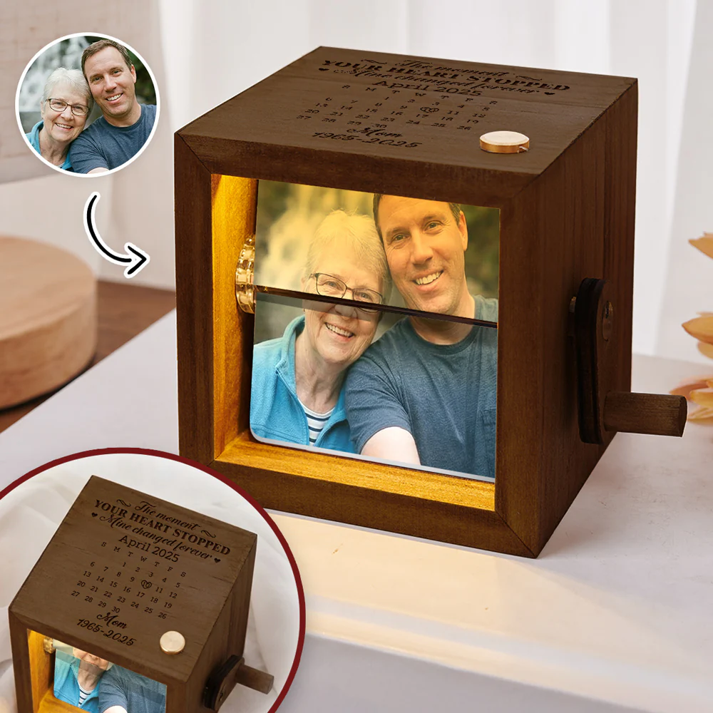 The Moment - Personalized Custom Photo Flipbook Animation Box