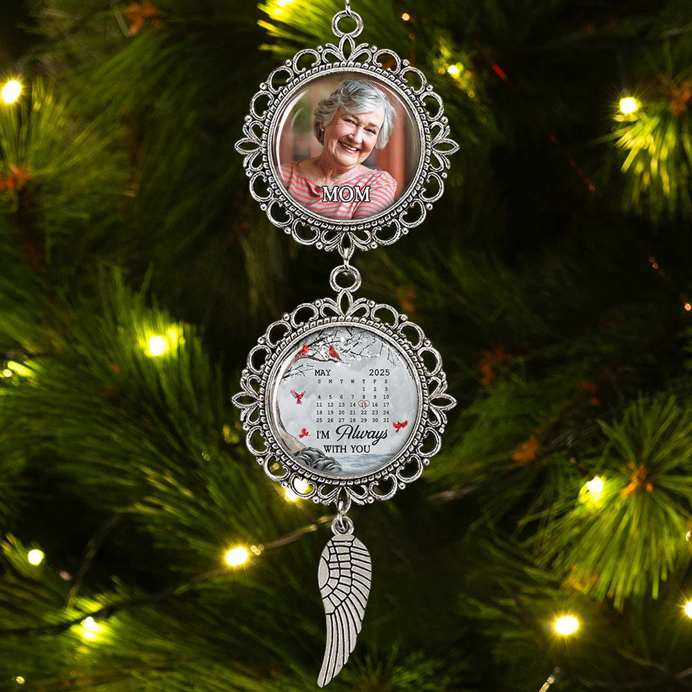 The Moment Your Heart Stopped - Personalized Custom Charming Ornament - Image 4
