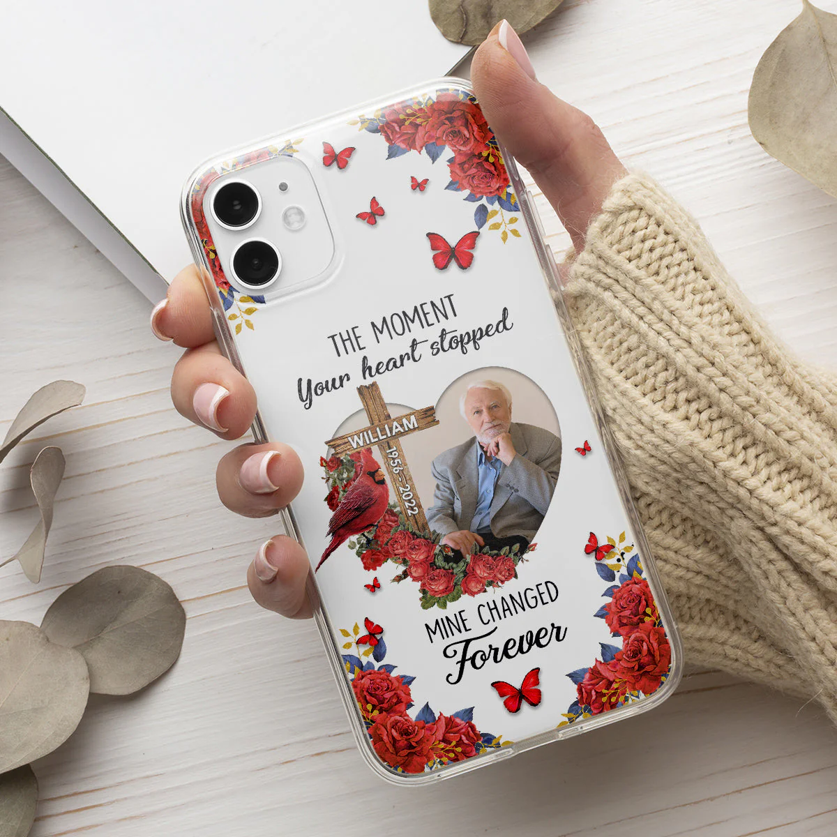 The Moment Your Heart Stopped - Personalized Custom Phone Case - Image 2