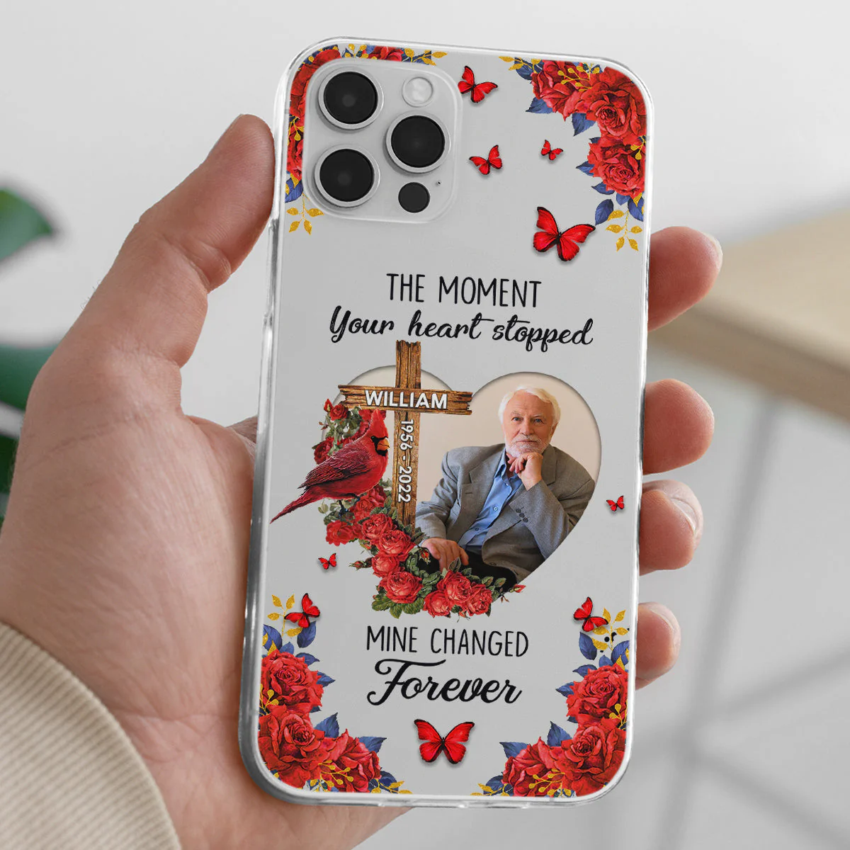 The Moment Your Heart Stopped - Personalized Custom Phone Case - Image 3