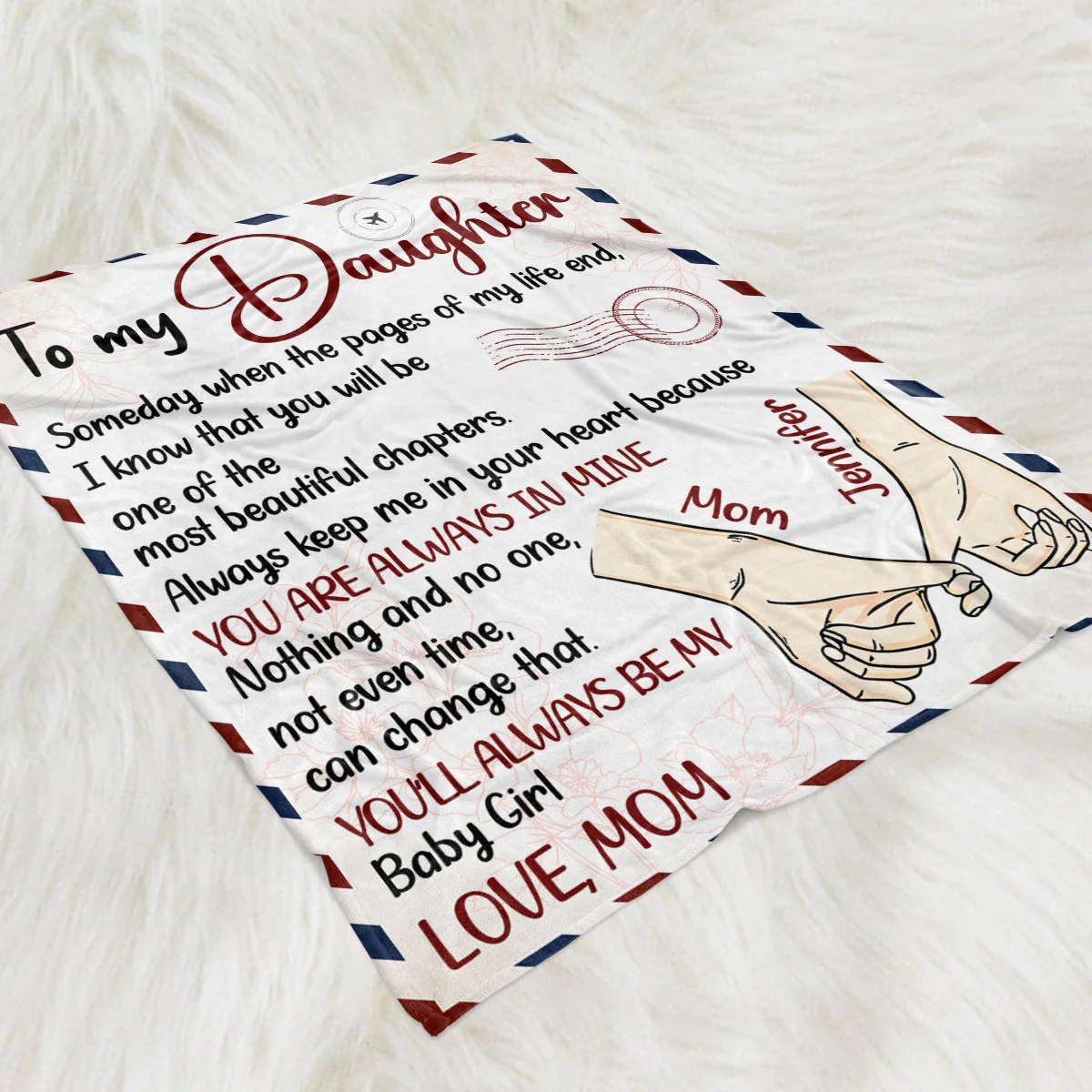 The Most Beautiful Chapters - Personalized Custom Fleece Blanket - Image 2