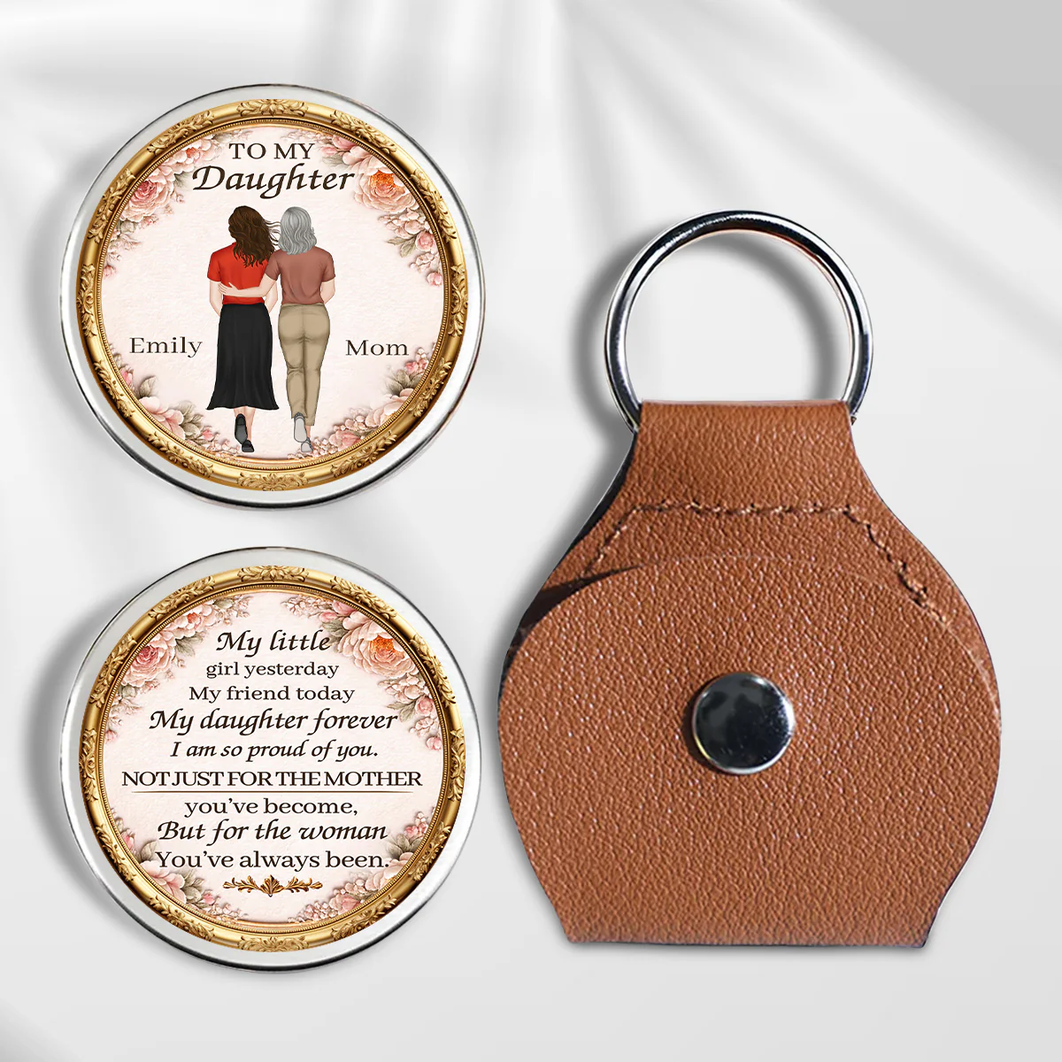 The Mother You Have Become - Personalized Custom Pocket Hug