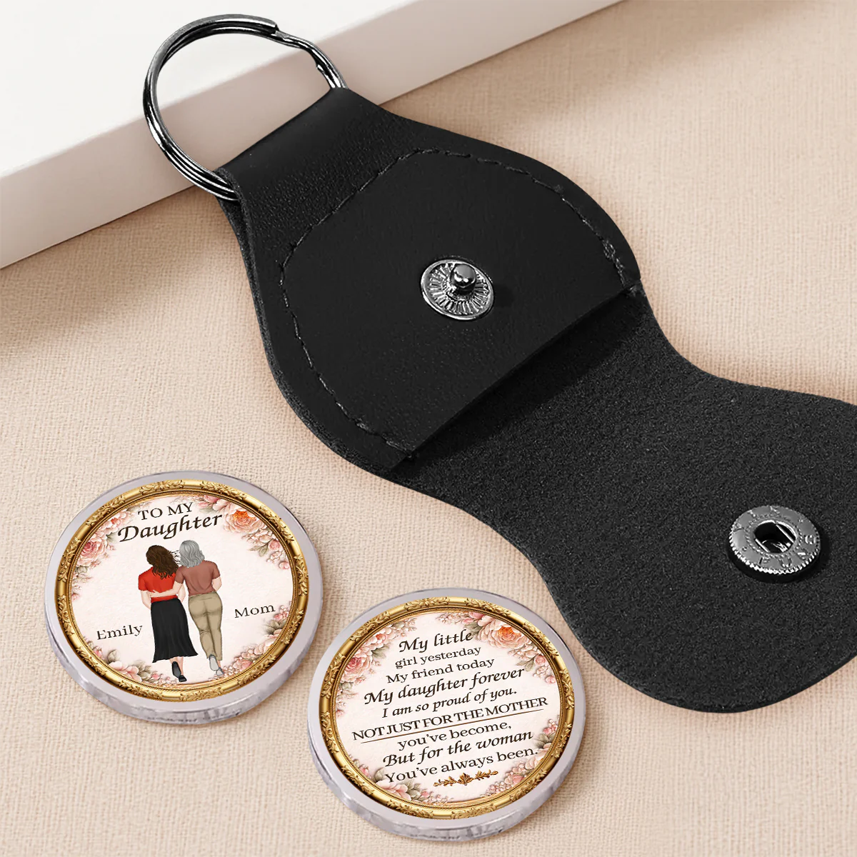 The Mother You Have Become - Personalized Custom Pocket Hug - Image 2