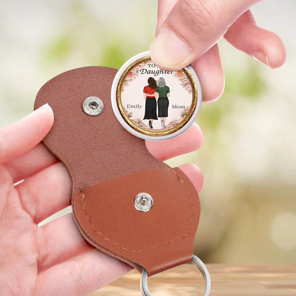 The Mother You Have Become - Personalized Custom Pocket Hug - Image 3