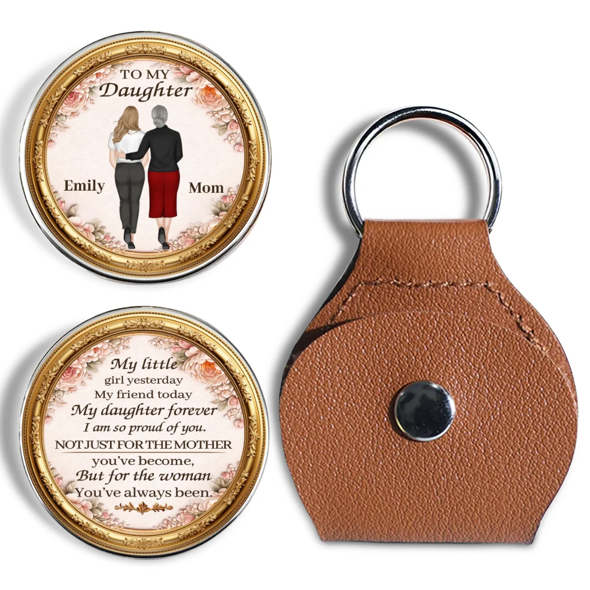 The Mother You Have Become - Personalized Custom Pocket Hug - Image 6