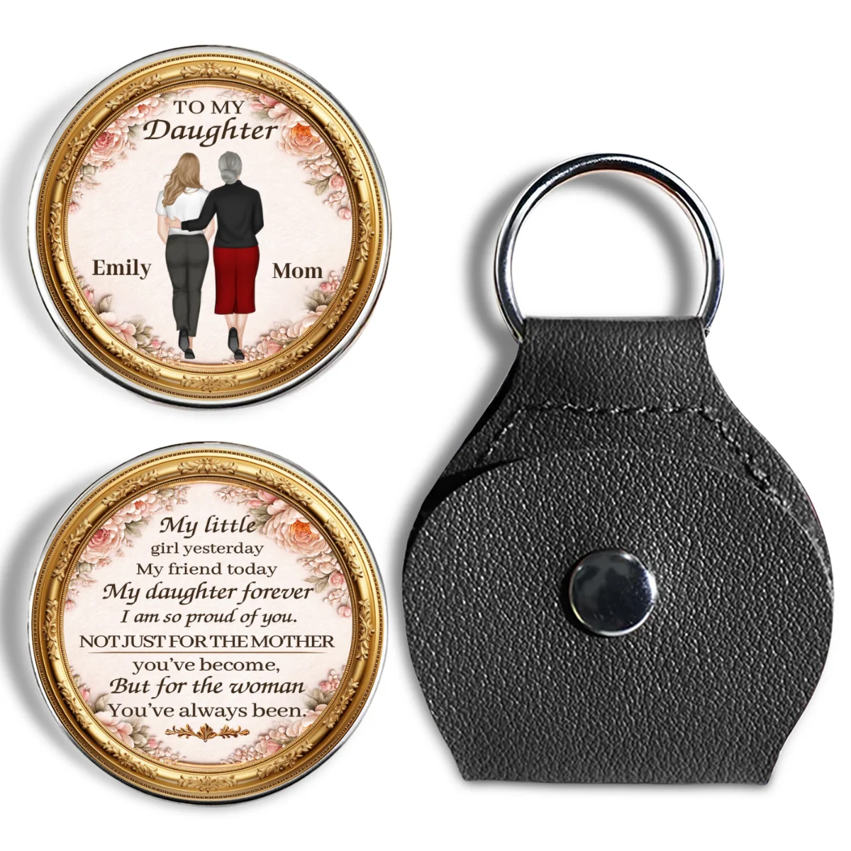 The Mother You Have Become - Personalized Custom Pocket Hug - Image 7
