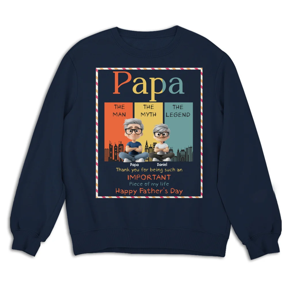 The Myth Who Raised Me - Personalized Custom Shirt - Image 15