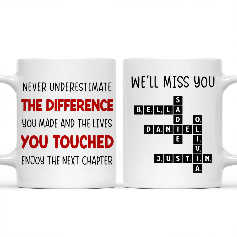 The Next Chapter - Personalized Custom Coffee Mug