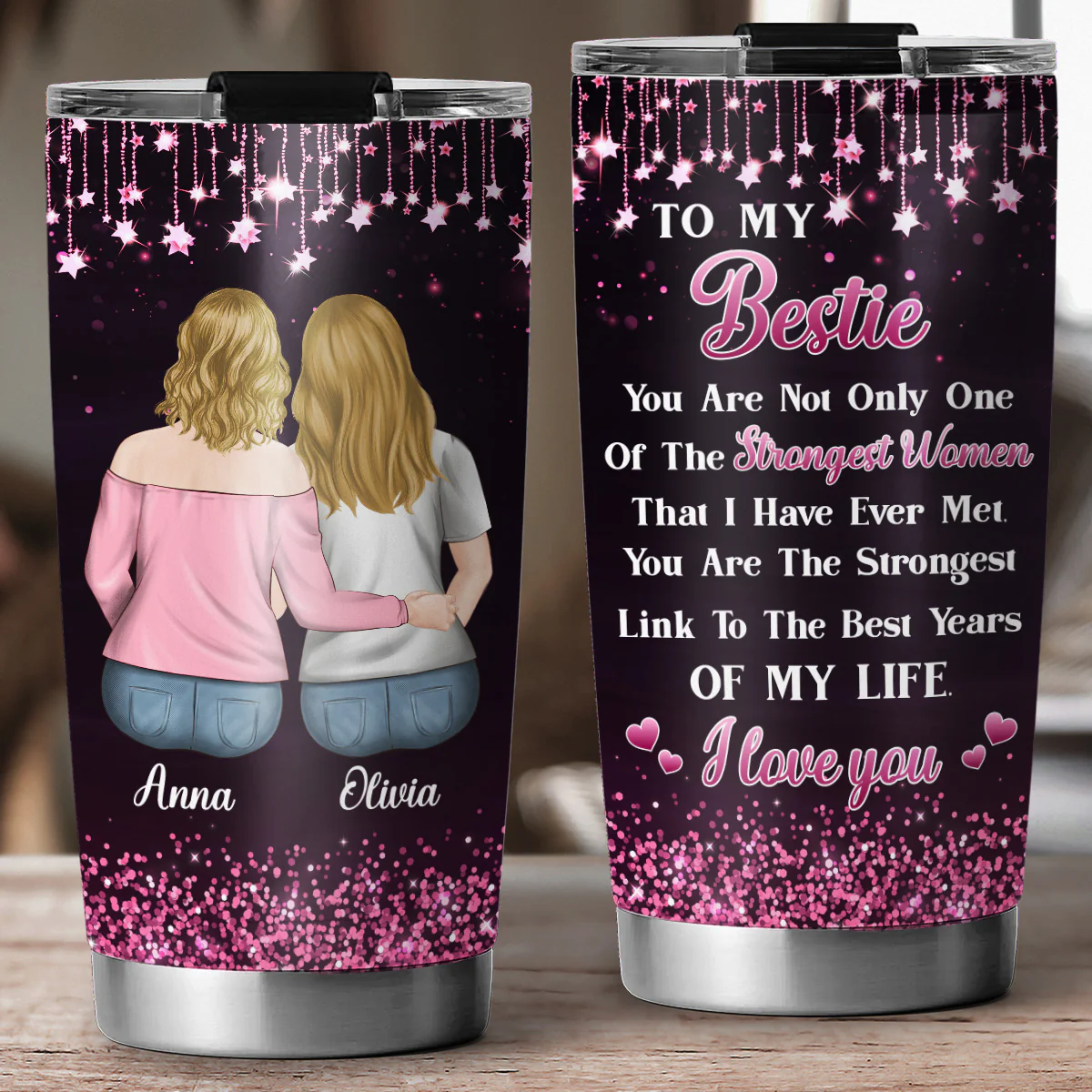 The One I Have Met - Personalized Custom 3D Effect Tumbler - Image 4